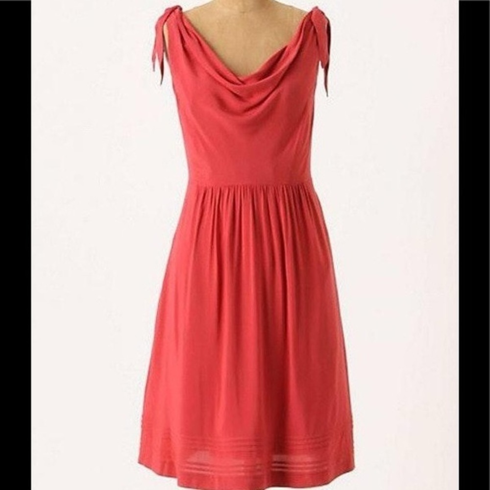 Maeve Anthropologie Dress ASO Quinn Fabray Glee Size 4 Preppy Feminine read